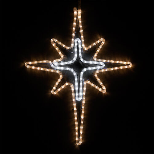 Wintergreen Corporation 73393 28" Warm White and Cool White Bethlehem Star