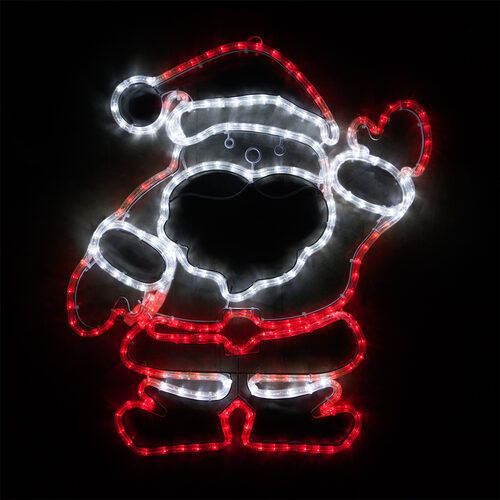 Wintergreen Corporation 73431 28" Waving Santa, Red and White Lights