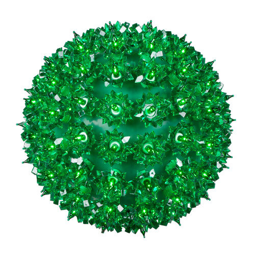 Wintergreen Corporation 70183 6" Green Starlight Sphere, 50 Lights