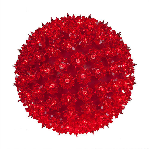 Wintergreen Corporation 70197 10" Red Starlight Sphere, 150 Lights