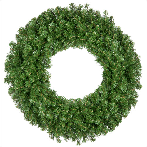 WGC-74851 - 48" Olympia Pine Commercial Unlit Wreath - Red Sleigh