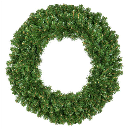 WGC-20313 - 36" Sequoia Fir Commercial Unlit Wreath - Red Sleigh