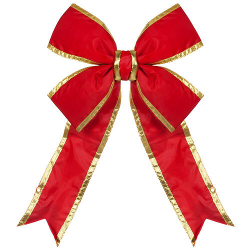 Wintergreen Corporation 22266 15" Red with Gold Trim Structural 3D Nylon Bow