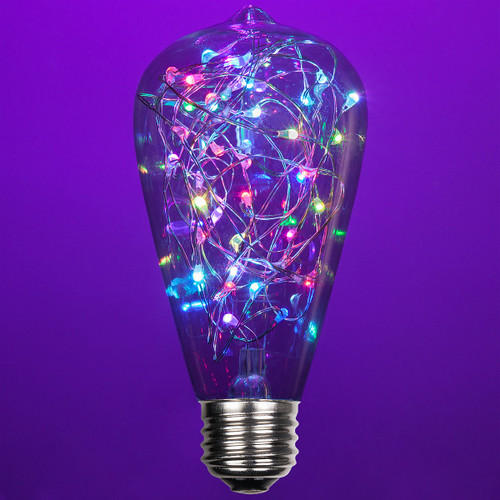 WGC-78449 - ST64 RGB LEDimagine Color Change Fairy Light Bulbs - Wintergreen Corporation