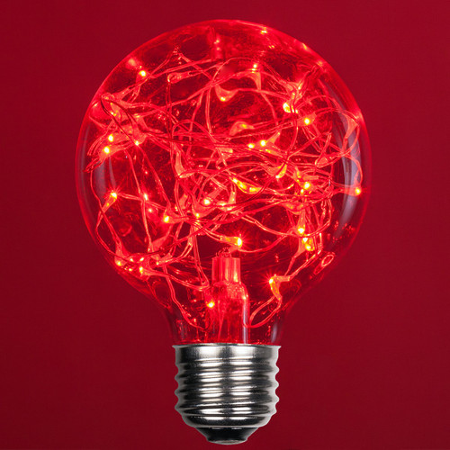 WGC-78450 - G80 Red LEDimagine Fairy Light Bulbs - Wintergreen Corporation