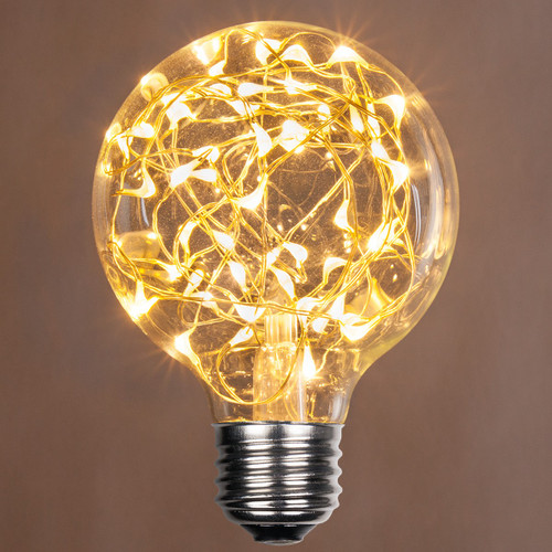 WGC-78455 - G80 Warm White LEDimagine Fairy Light Bulbs - Wintergreen Corporation