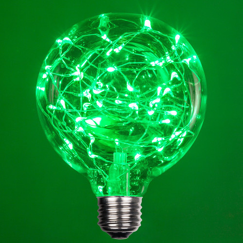 WGC-78460 - G95 Green LEDimagine Fairy Light Bulbs - Wintergreen Corporation