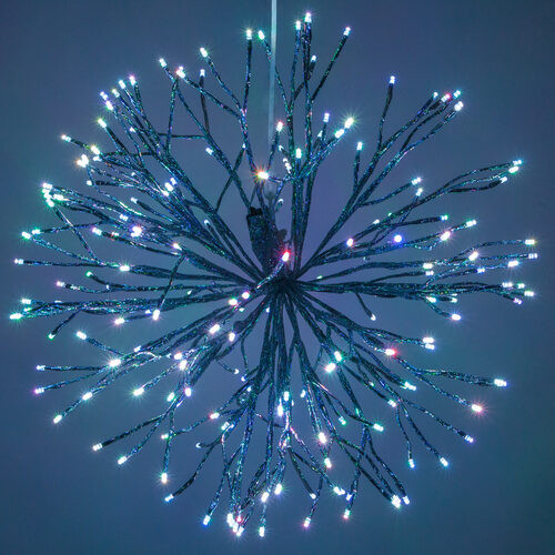 Wintergreen Corporation 76131 24" Silver Starburst Lighted Branches, RGB LED