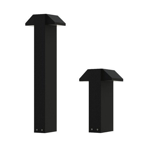 Liton BL732: 8" x 4" Double Trapezoid Bollard (IP65) - 2 x 850lm Featured Collections SPECIFICATION GRADE OUTDOOR LED