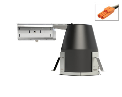 Liton LH99RICA-QC: 4" Remodel Housing (2-Pin Orange Connector) Fixture Selector All General Purpose LED