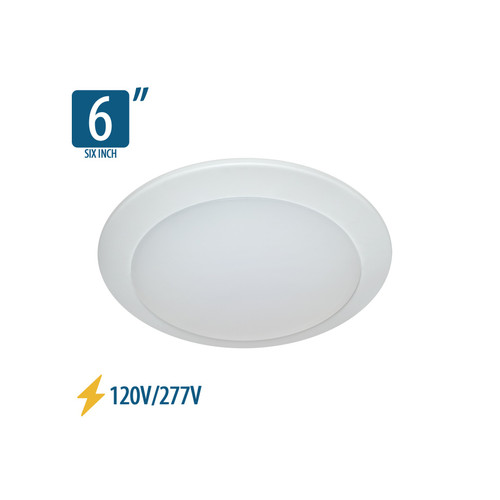 Liton LCMLD56: 6" Surface Mount Lumen Disc (800Lm) Fixture Selector All Recessed Retrofits