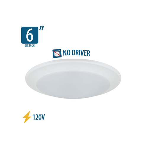 Liton LCMLD56AC: 6" Driver-Less AC Lumen Disc (1100Lm) Fixture Selector All Recessed Retrofits