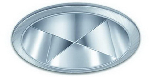 Liton LR606: 6" CFL Cross Blade Reflector Legacy CFL/PAR/MR16 Recessed Architectural Downlight (CFL/PAR)