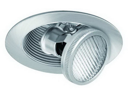 Liton LR1483: 4" MR16 Pull Down Adjustable Baffle Legacy CFL/PAR/MR16 Recessed General Purpose Downlight