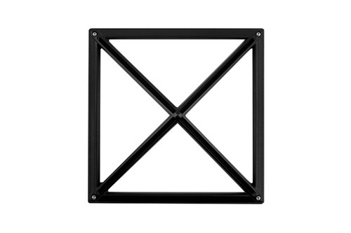 Liton WSQ234S: 10" Square Pyramid Wall Luminaire