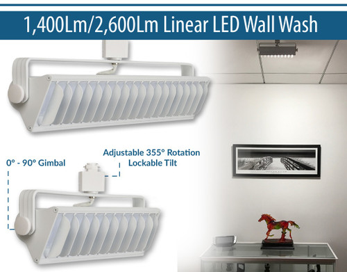Liton LTD51: Adjustable Linear LED Wall Wash Series