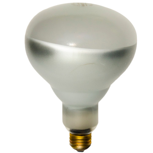 Shatrshield 01729 125BR40/1(SOFT GLASS)120V (PK X 6) Incandescent Heat Lamps Shatter-Resistant Lamps