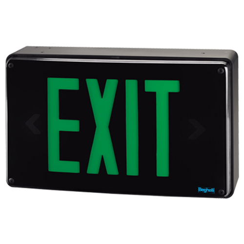 Beghelli Lighting Fortezzaª Exit (FTZ) Emergency Exit Combo