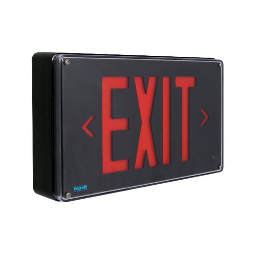 Beghelli Lighting Fortezzaª Plus Emergency Exit Combo