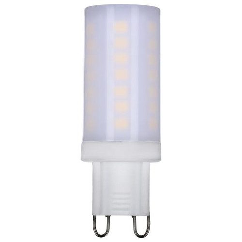 Satco S11237 5W/LED/G9/840/FR/120V/DIM 5 Watt; JCD LED; Frost; 4000K; G9 Base; 120 Volt