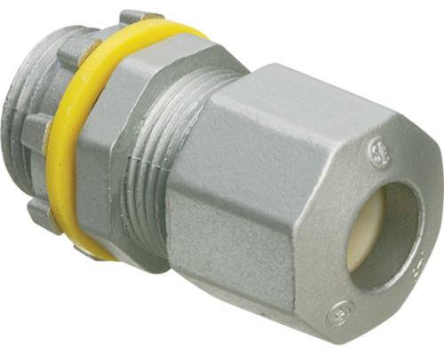 Arlington Industries LPCG757Z Low-Profile Strain Relief Zinc Cord Connector