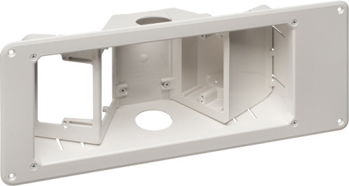 Arlington Industries TVB713 Recessed TV Boxª with Angled Openings