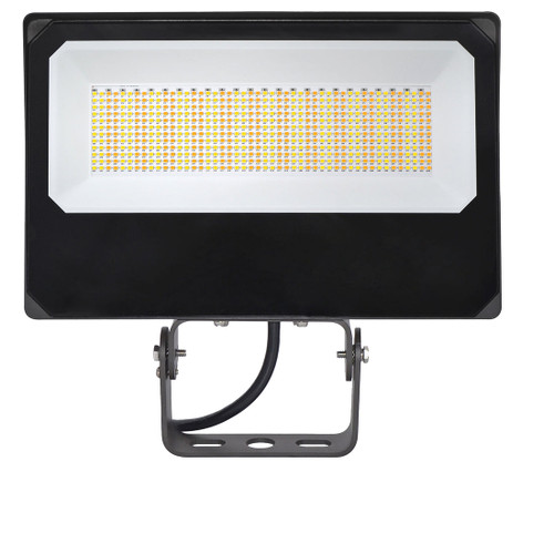 ESL Vision ESL-FLD-105150W-13050-BZ Flood Light Series, Adjustable Wattage 105W, 120W, 150W, Adjustable Kelvin 3000K/4000K/5000K, 20,154 Lm Max Output, Bronze Finish, Integrated On/Off Photocell, Slip Fitter with Side Yoke Mount | ESL Vision at lightingandsupplies.com