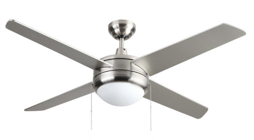 RP Lighting+Fans 1008LED Series Europa Ð 4-Blade, 50Ó Sweep Ceiling Fan with Integrated LED light kit included