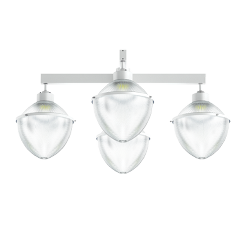 Spectrum Lighting 3XPA1415GV Prismatic Acorn Pendant Cluster 4x3700Lm