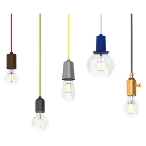 Spectrum Lighting DSP5INC Decorative Socket Pendant - Incandescent