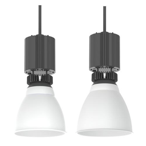 Spectrum Lighting GPEXT1214XT Glass Reflector Pendant - 4000 Lm