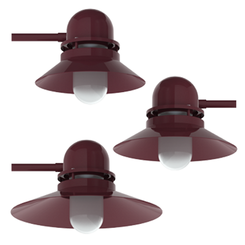 Spectrum Lighting PSN1609GV Pier Light Short Straight - 4500 Lm