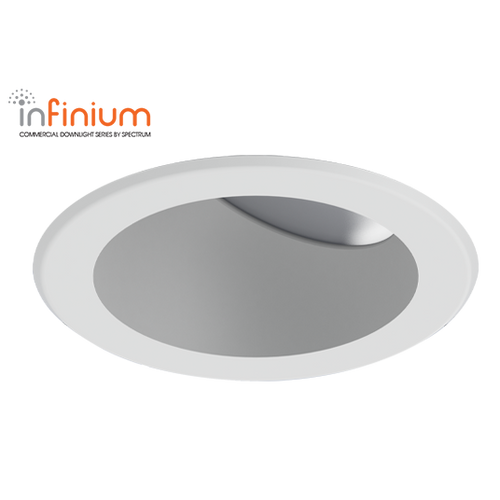Spectrum Lighting RWFO4PC 4" Pc Round Wall Wash - 3100Lm