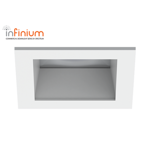 Spectrum Lighting SGE4SQFX 4" Square Downlight & Wall Wash - 50L - Quick Ship