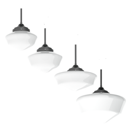 Spectrum Lighting SS12INC Schoolhouse Shade - Incandescent