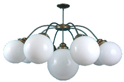 Primelite Manufacturing 438-9 9 Light Globe Chandelier