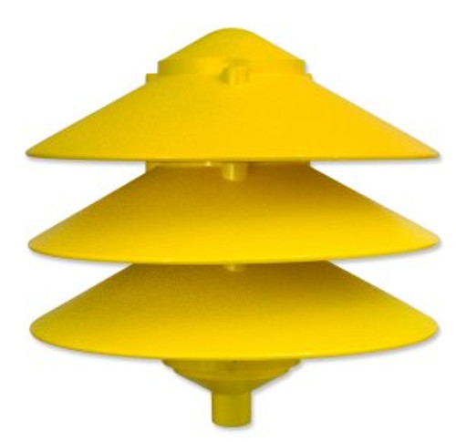 Primelite Manufacturing 9220/4 LED Pagoda Large 3 Tier Top, for Garden Stake