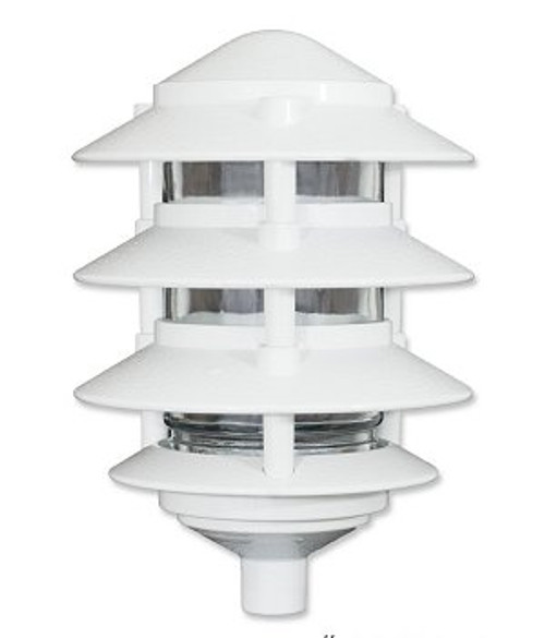 Primelite Manufacturing 9265/4 LED Pagoda Small 4 Tier for Garden Stake