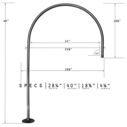 Primelite Manufacturing 854 Large Parapet Arm