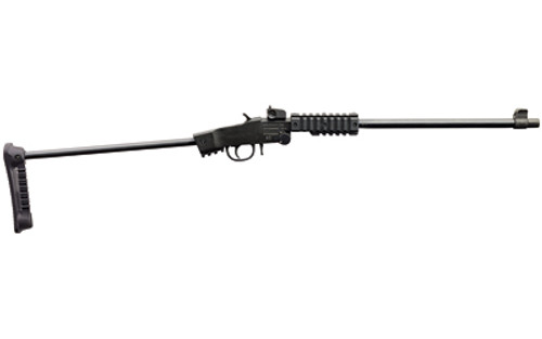 Chiappa Firearms Little Badger Single Shot 22 LR 16.5" Black Carry Case, Strap Threaded Single Shot 500.265 Wire Stock