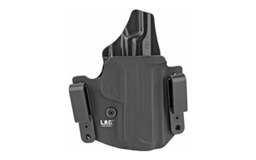 L.A.G. Tactical, Inc. Defender Holster Right Hand Black S&W Shield 9EZ 4060 Kydex L.A.G. Tactical, Inc. Defender Holster Right Hand Black S&W Shield 9EZ 4060 Kydex