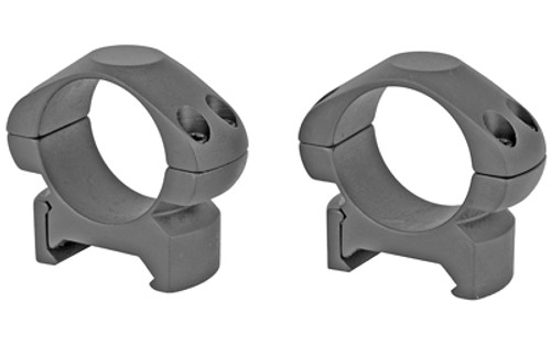 Konus Low 1" Steel Ring Mounts Weaver/Picatinny Ring 1" Black Fits Up To 32mm Objective Lens 7402 Matte