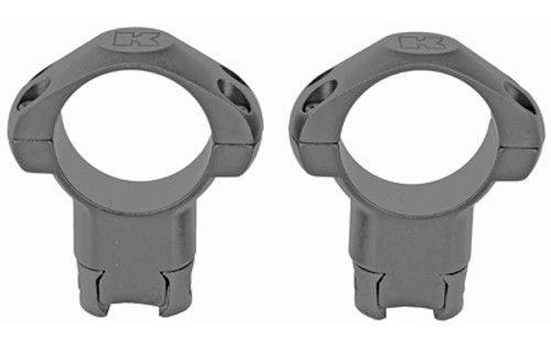 Konus High 1" Steel Ring Mounts For Airgun/22 Ring 1" Black Fits Up To 52mm Objective Lens 7415 Matte
