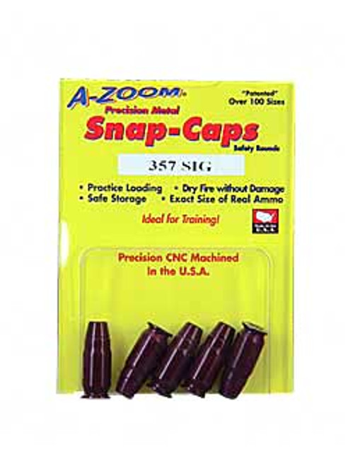 A-Zoom Snap Caps Red 5Pk 15159 Aluminum