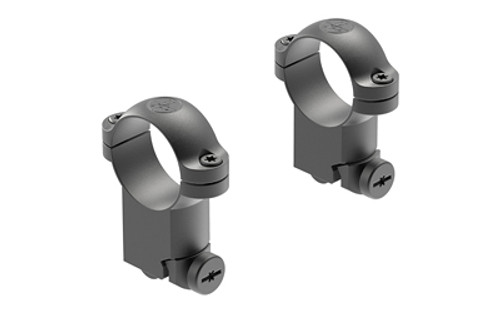 Leupold Rifleman Ring 1" Super High Black Rug M77 49944 Matte