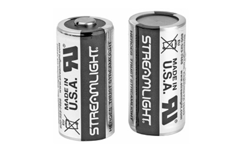 Streamlight 3V Lithium CR123 Battery 2/Pack 85175