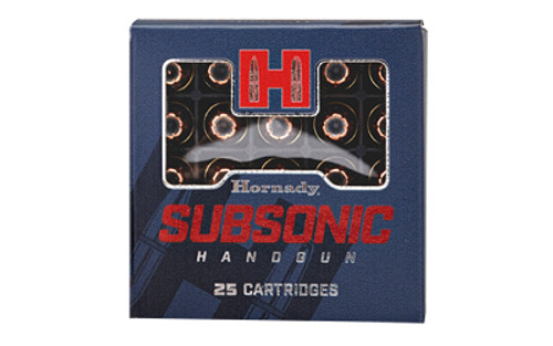 Hornady Subsonic 9MM 147Gr XTP 25 250 90287