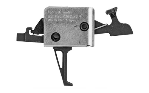 CMC Triggers 2-Stage Flat Small Pin Trigger Black 2lb Set - 2lb Release 92504