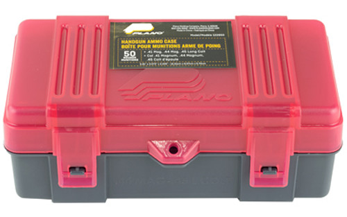 Plano 50 Round Ammo Case .41 Mag/.44 Mag/.45 LC Ammo Case 6/Pack 122650 Plastic