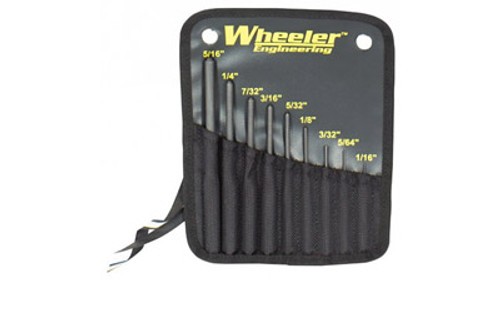 Wheeler Roll Pin Punch Set Tool 9 pc 204513 Steel